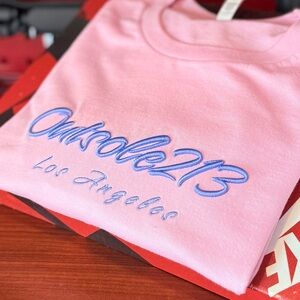 OUTSOLE213 T-Miami Blue Pink